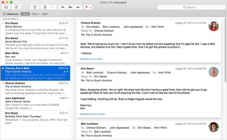 email client for mac sierra